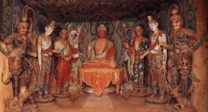 No.45 cave from Mogao Grottoes